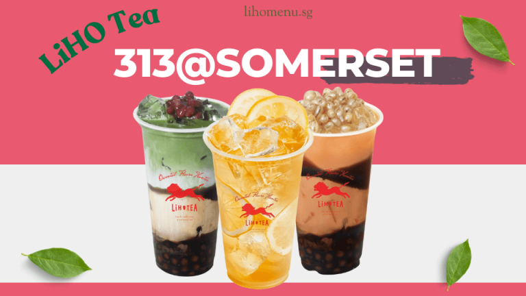 LiHO TEA at 313 Somerset Outlet – Enjoy Freshly Brewed Tea 7 313@Somerset Outlet