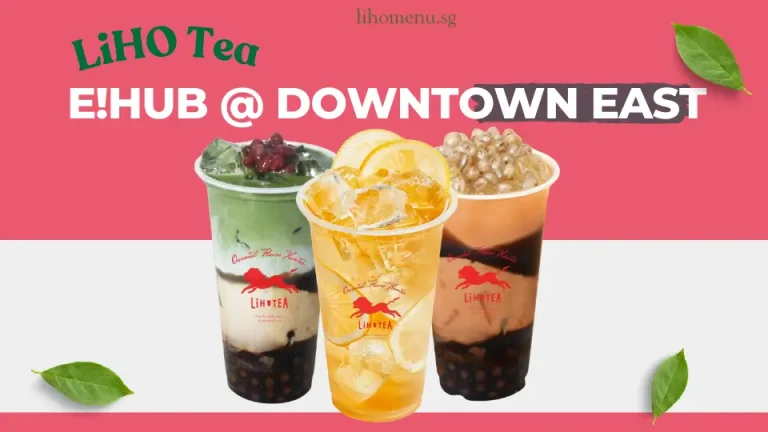 LIHO TEA @ E!Hub Downtown East Outlet – Sip, Chill, Enjoy 5 LiHO E!Hub @ Downtown East Outlet