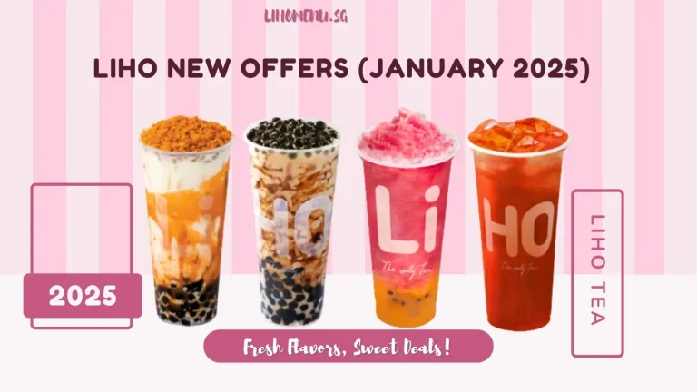 LiHO Tea January 2025 Exclusive Offers 5 LiHO new offers January 2025