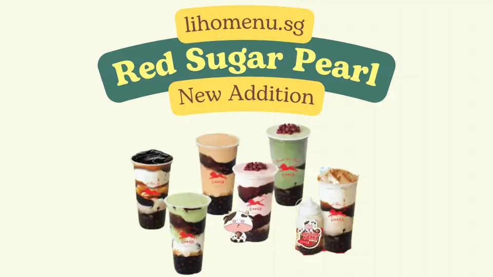 LiHO TEA Launches New Red Sugar Pearl Drinks! 4 Red Sugar Pearl New Addtion